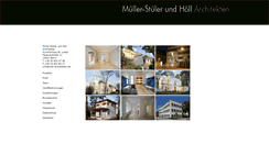 Desktop Screenshot of msh-architekten.de