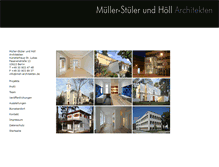 Tablet Screenshot of msh-architekten.de